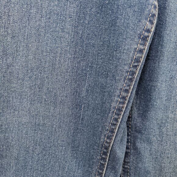 JMS Just My Size Women's Stretch Bootleg Jeans Blue Actual 38x31 5-Pocket - Picture 8 of 13